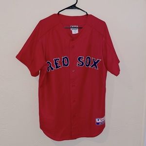 Red Sox Majestic Red Jersey